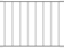 Aluminium Flat Top Pool Safe Single Gate Door 970mm Wide x 1.2 High
