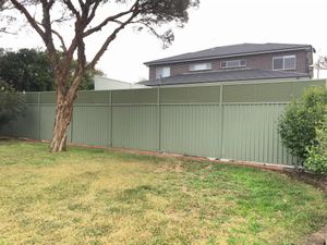 Colorbond Fence Height Extension with Louvres