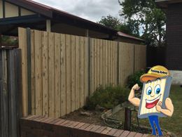 Timber fencing