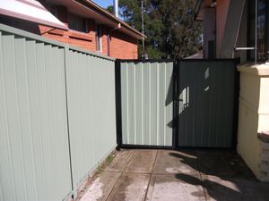 Swinging Colorbond Gate
