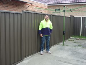 Colorbond fencing