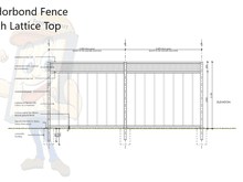 Lattice Height Extension Panels @ 300mm (H)