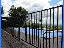 Flat Top Aluminium Pool Fence Panel 1.2m (H) Panel Only