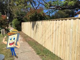Timber fencing