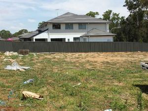 Colorbond fence, Kellyville