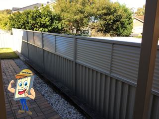 Colorbond fence extensions