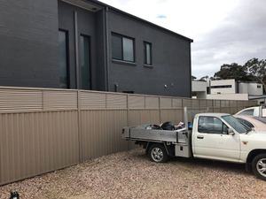 Colorbond Fence Extension with Louvre Topper