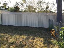 Colorbond Fence Panel with 300mm LOUVRE Inserts