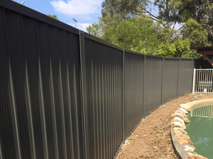 Colorbond Fencing as Pool Fencing