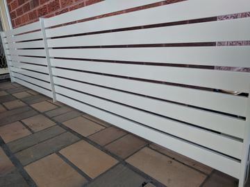 Slat Colorbond Fence Insert 250mm or 550mm