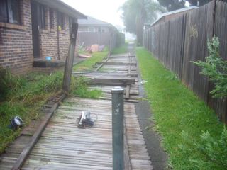 Demolition & removal of old fencing