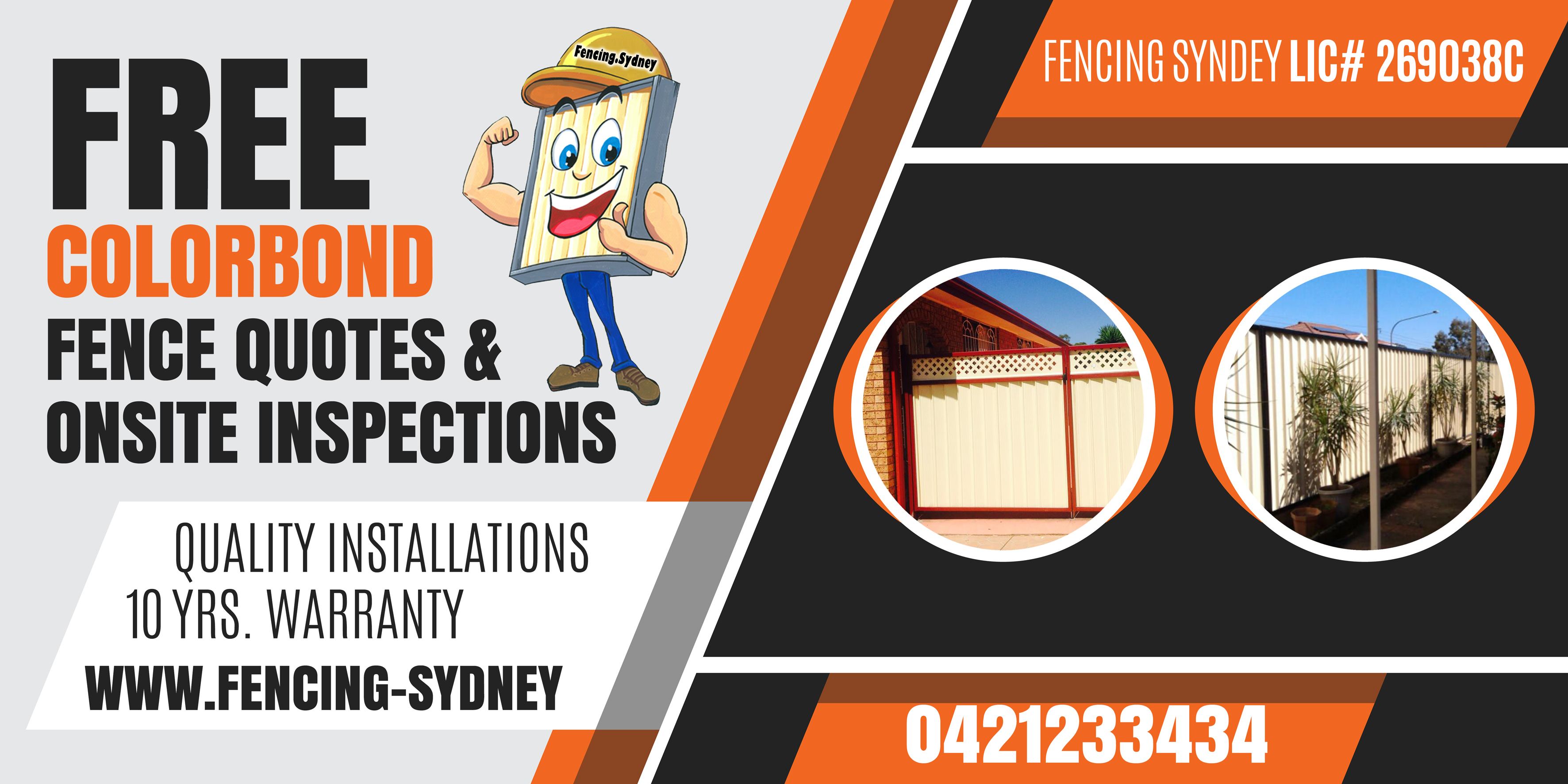 Fencing Sydney banner