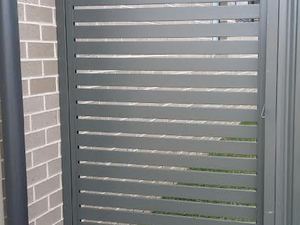 Aluminium Horizontal Slat Gate Sydney