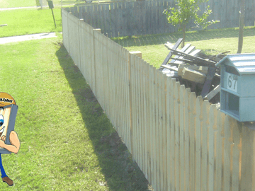 Timber Picket Fencing