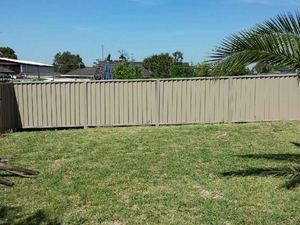 Colorbond fencing