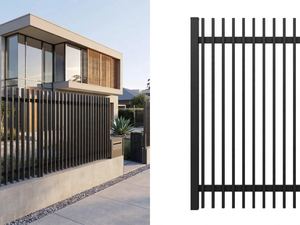 50 mm blade fence – the open-gap sibling of the 45° panel