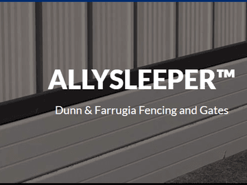 Board showing slat and solid sheet Colorbond fence extension styles